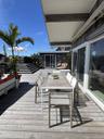 Outdoor dining area