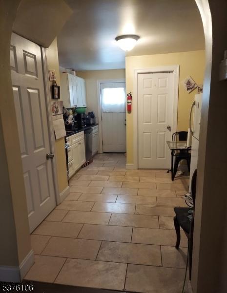 first floor kitchen/living