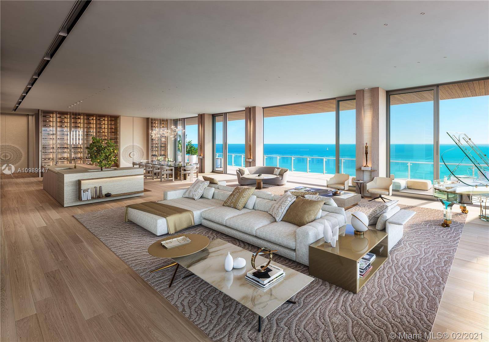 Inspiration lives well at the 57 Ocean Penthouse, where sky, sea and the splendor of Miami Beach unfold across a single, full floor residence like no other.