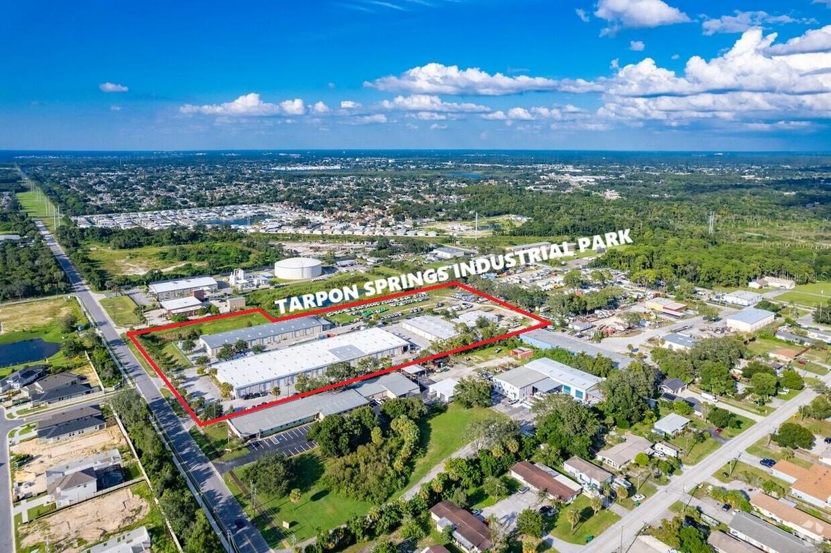 Aerial of Tarpon Springs Industrial Park