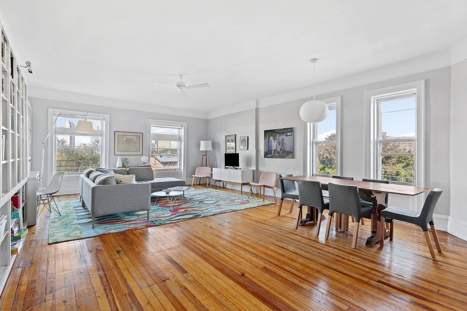 This incredibly charming home is simply the best apartment in Clinton Hill's premiere coop !