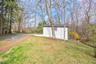Backyard View of Garage