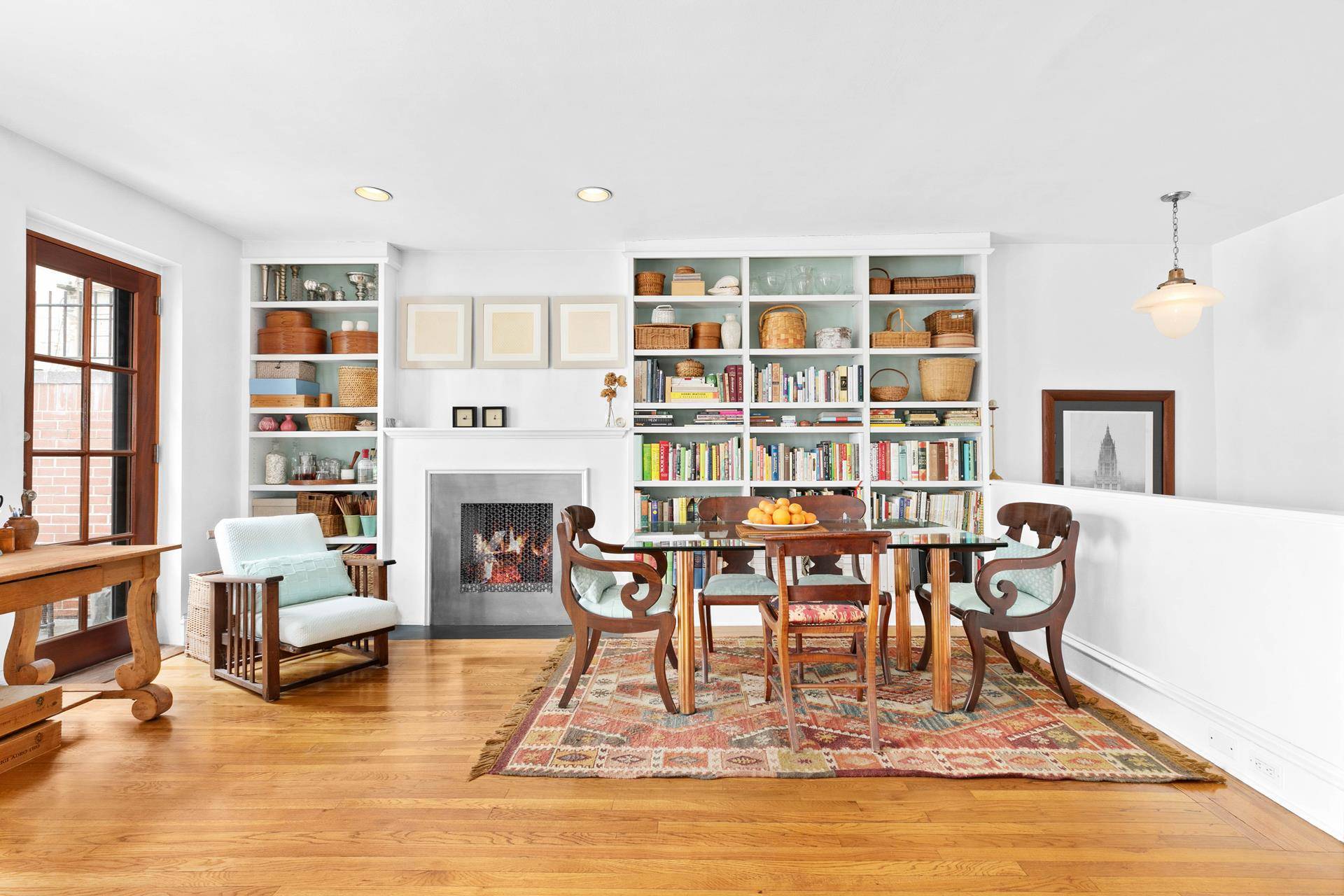 Duplex apartment with large, beautiful, private backyard on a historic North Chelsea block.