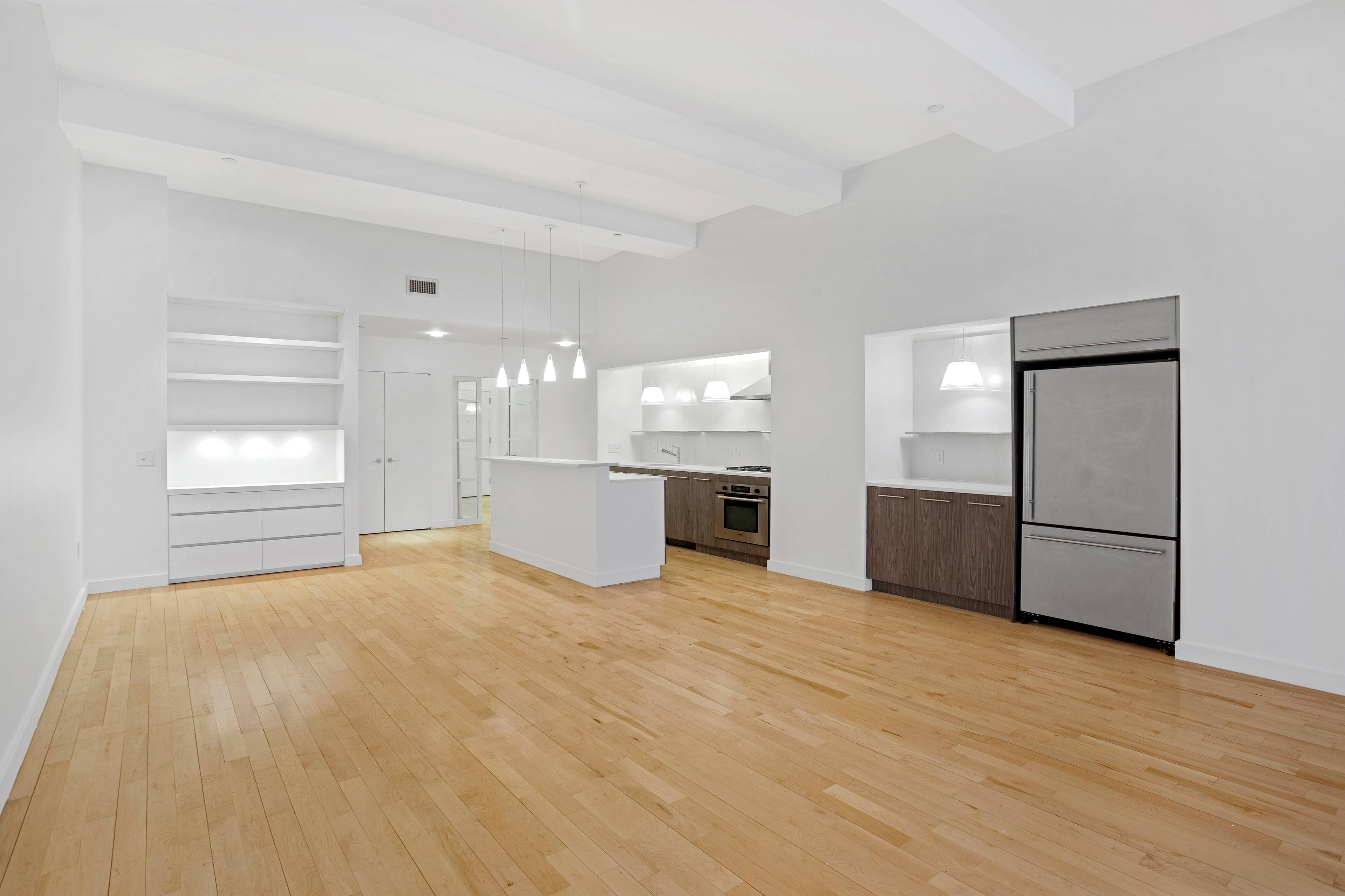 Upon entering unit 916 at the former home of the JP Morgan headquarters at 15 Broad Street, you'll be awed by the wide open loft, maple hardwood floors and oversized ...