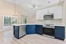 large and sunny Kitchen