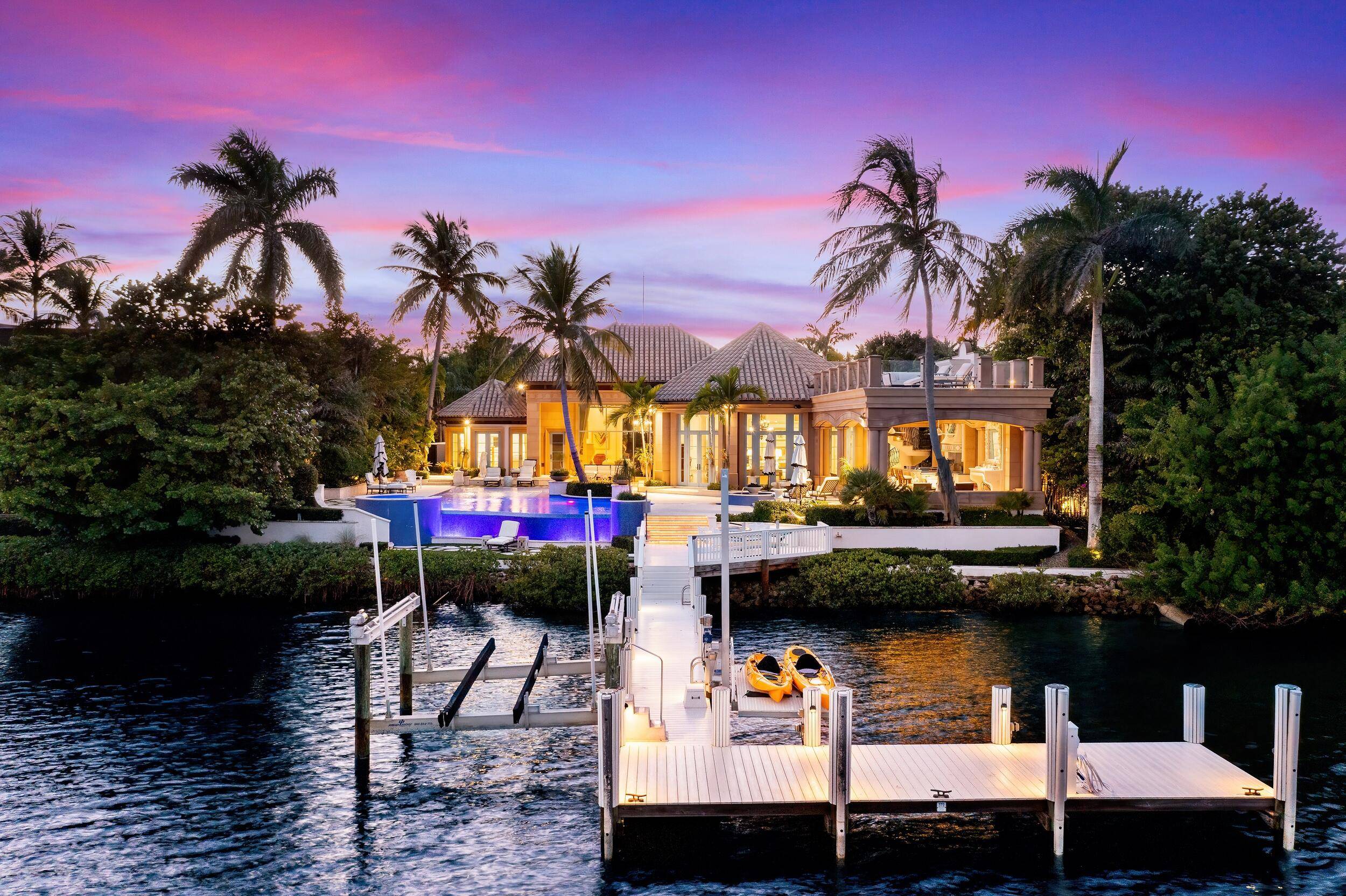 Nestled quietly among the supreme privacy of Jupiter's coveted Admiral's Cove sits 372 Regatta Drive, a palatial estate so unique you may never see its like again.