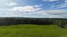Mountain view with a heavily wooded area