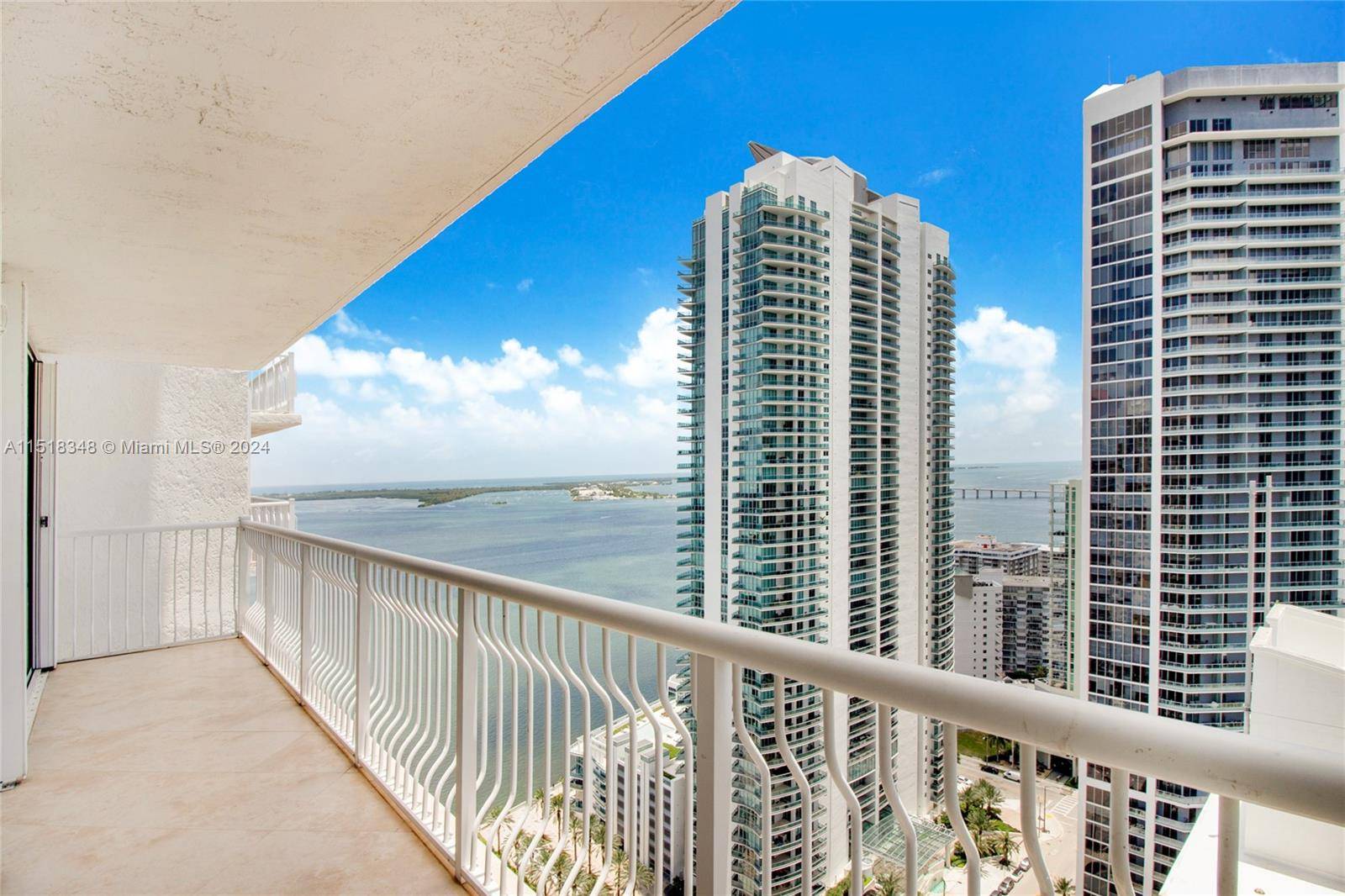Gorgeous bay views at the Club from this impeccably updated property.