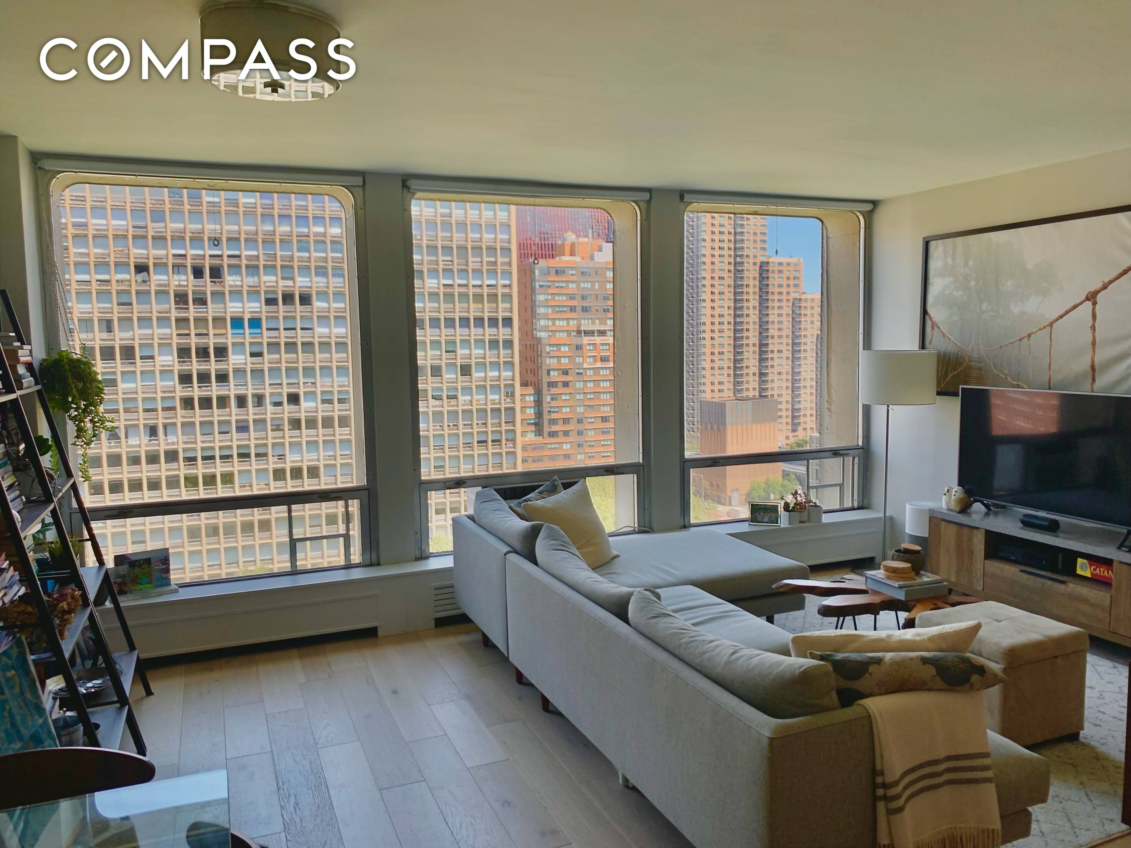 Welcome home to this spacious one bedroom apartment on the 14th floor at Kips Bay Towers Condominium.