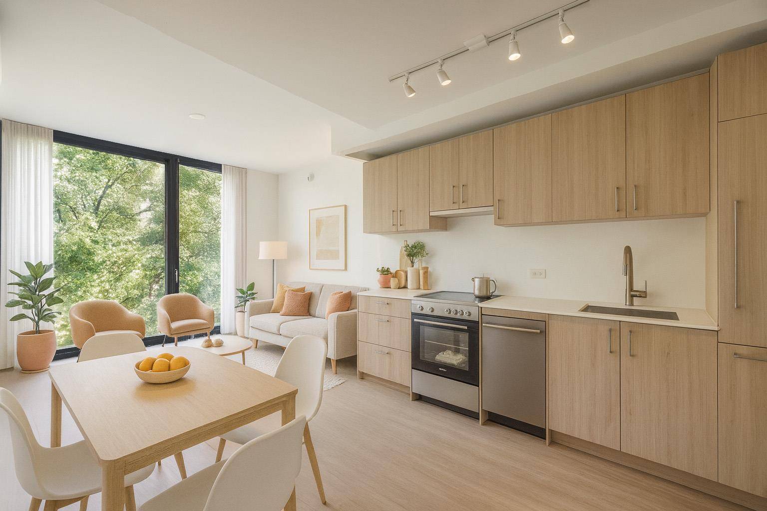 Expansive 2 Bedroom with Large Private TerraceResidence 504 offers a perfect combination of indoor comfort and generous outdoor living.