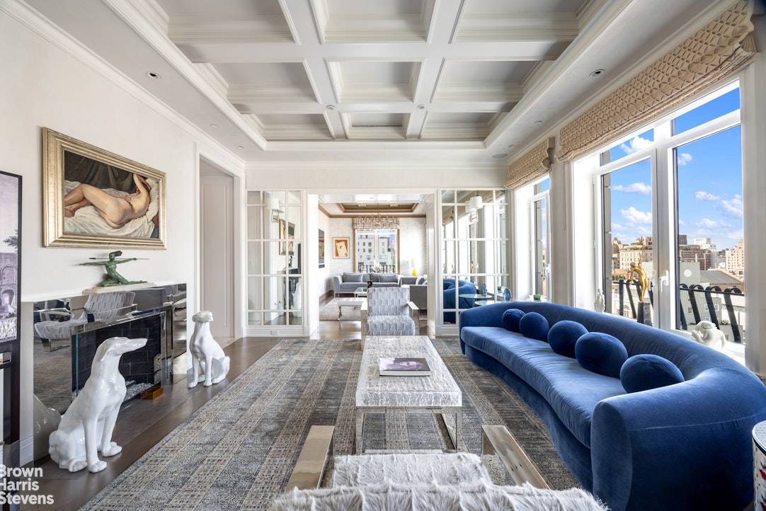 A breathtaking duplex that unfolds magnificently over a 4, 346 square foot configuration, The Penthouse at The Touraine has been designed for the finest in both living and entertaining.