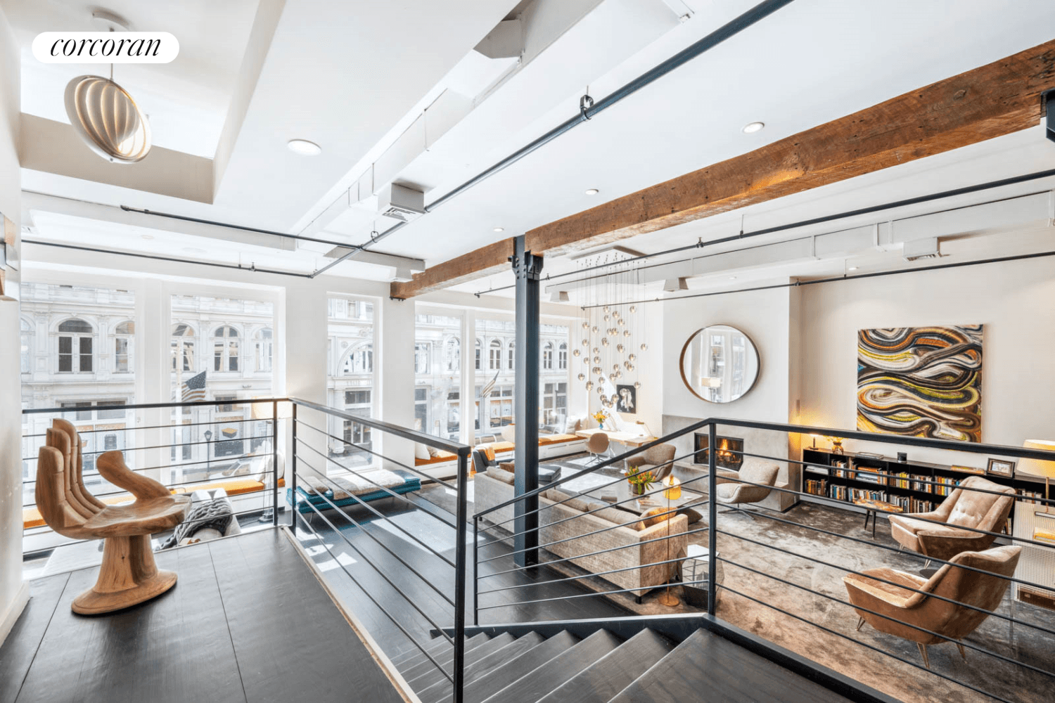 Walk a half block to Madison Square Park and experience the best of both worlds at 35 West 23rd, an authentic prewar landmarked condo loft with unique access to 24 ...