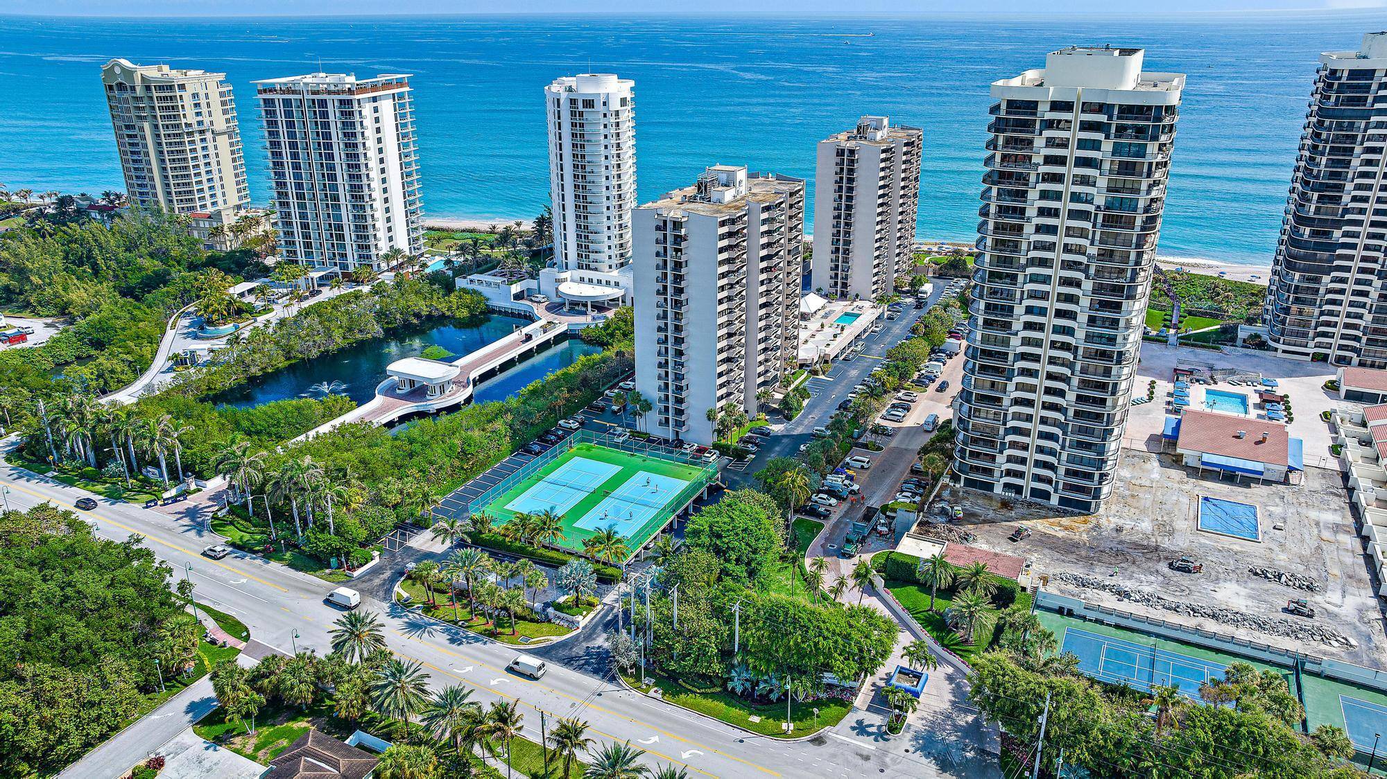 Located on Singer Island this 2 bedroom, 2 bathroom corner unit has two balconies, one to watch the sunrise over the Atlantic Ocean, and one to watch the sunset over ...
