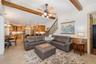 Spacious Family Room opens to Kitchen