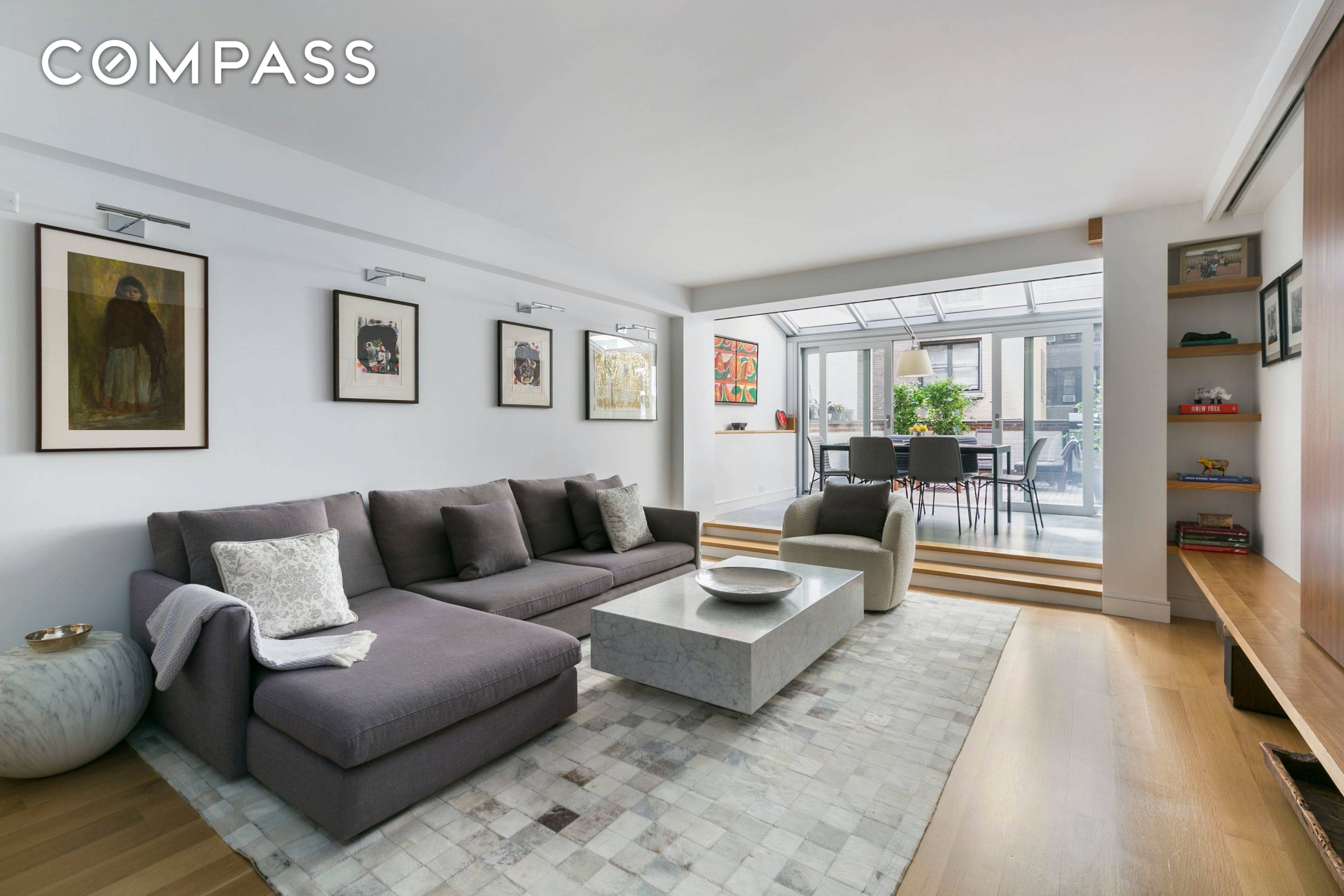 Impeccable design meets functionality in this mint condition three bedroom, three bathroom condominium with Central Park as its front yard.