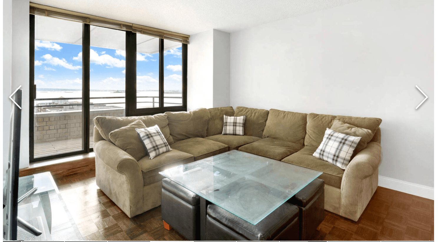 Come home to this spacious one bedroom with hardwood flooring, ample closet space and a private balcony that boasts spectacular views of the Statue of Liberty.