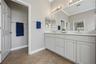 Duel sinks in primary bathroom