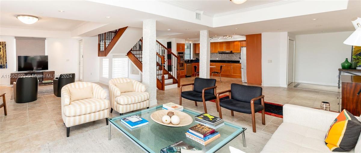 Open downstairs living area