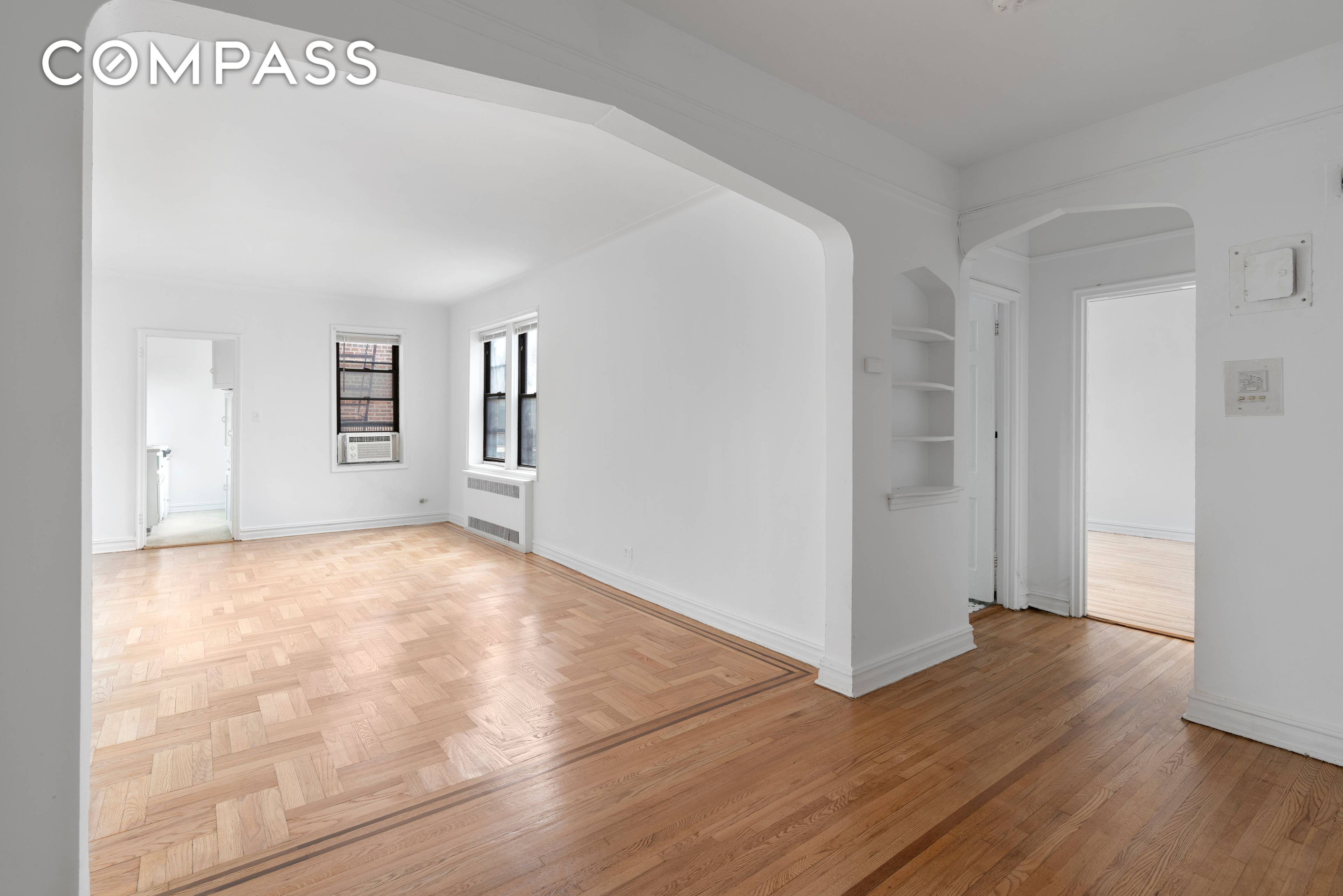 Bright and Sunny top floor one bedroom with southern and western exposures on a tree lined Prospect Lefferts Garden block.