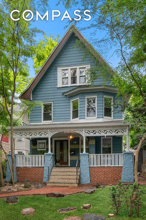 Perfectly nestled in a row of quaint Victorians on the most beautiful cul de sac that is a veritable showcase of flowering trees in the Spring, the setting of this ...