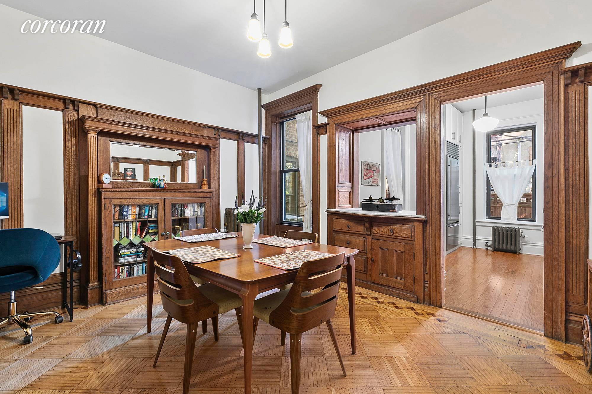 Charm and Location ! Classic two bedroom coop captures the best of Park Slope.