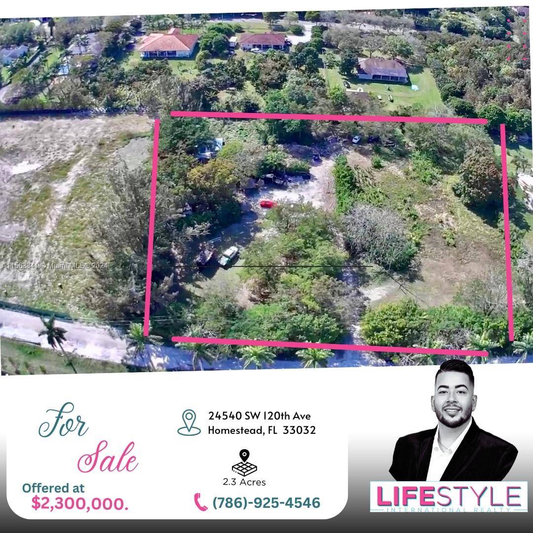 The land is located in a desirable area of Homestead, Florida, with different uses zoned for up to 13 single family homes as well as the opportunity of multifamily or ...