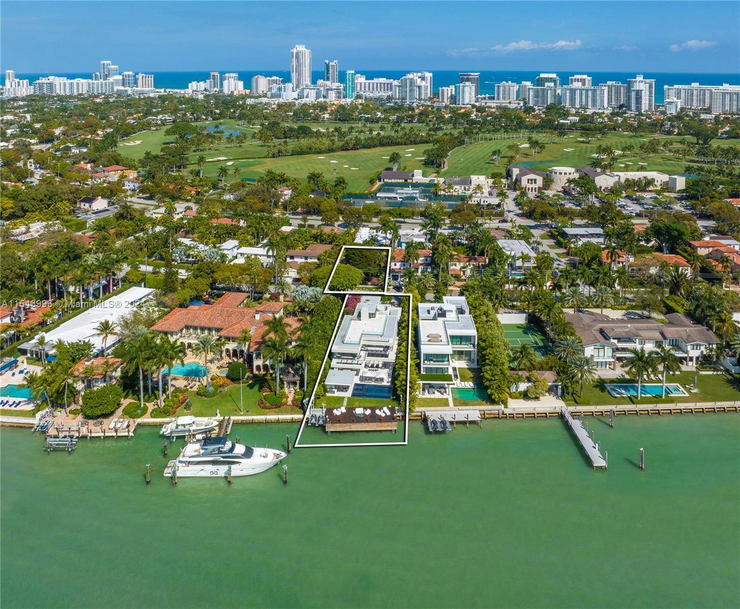 Incredible opportunity to own two luxury homes on coveted North Bay Road and dive into the ultimate Miami Beach lifestyle !