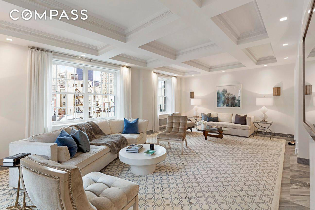 21 East 66th street Iconic address Premium Condominium Private full floor Residence ; Designer Eric Cohler an Architectural Seduction.