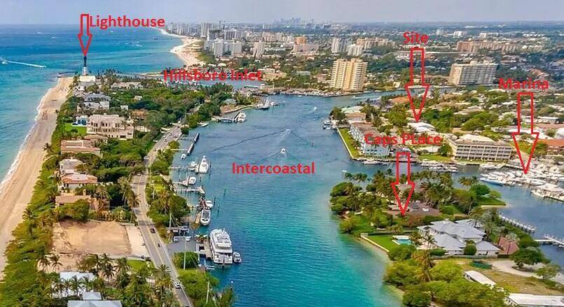 THIS OFFERING IS A UNIQUE DEVELOPMENT OPPORTUNITY FOR A PREMIUM LOCATION IN THE HIGHLY DESIRABLE MARINA SECTION OF LIGHTHOUSE POINT FL.