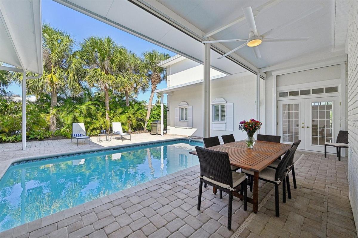 Pool and covered lanai