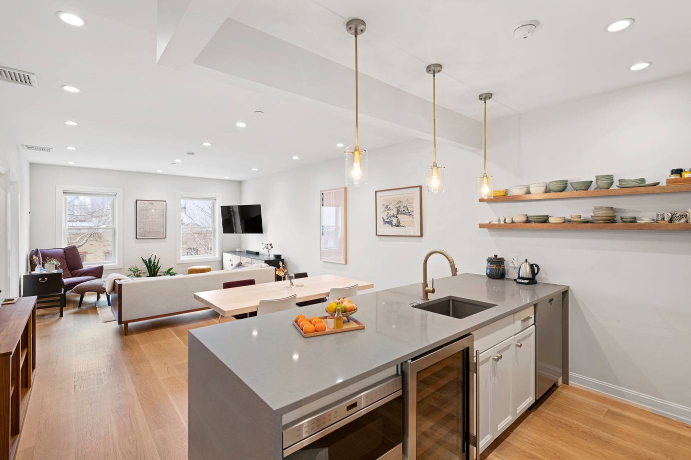 In central Carroll Gardens Cobble Hill, situated perfectly between Court St.