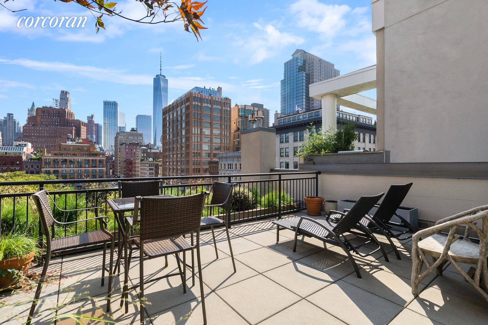 This outstanding penthouse sanctuary is unlike any home in all of Tribeca.