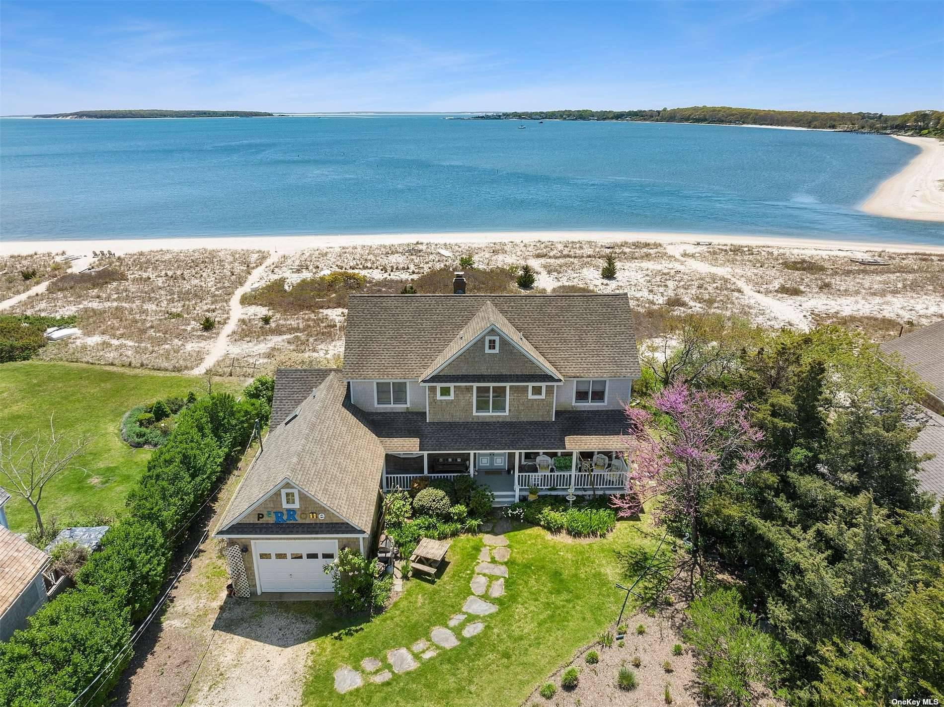 Nassau Point Gem Nestled Between Peconic Bay And The Protection Of Haywaters Cove.
