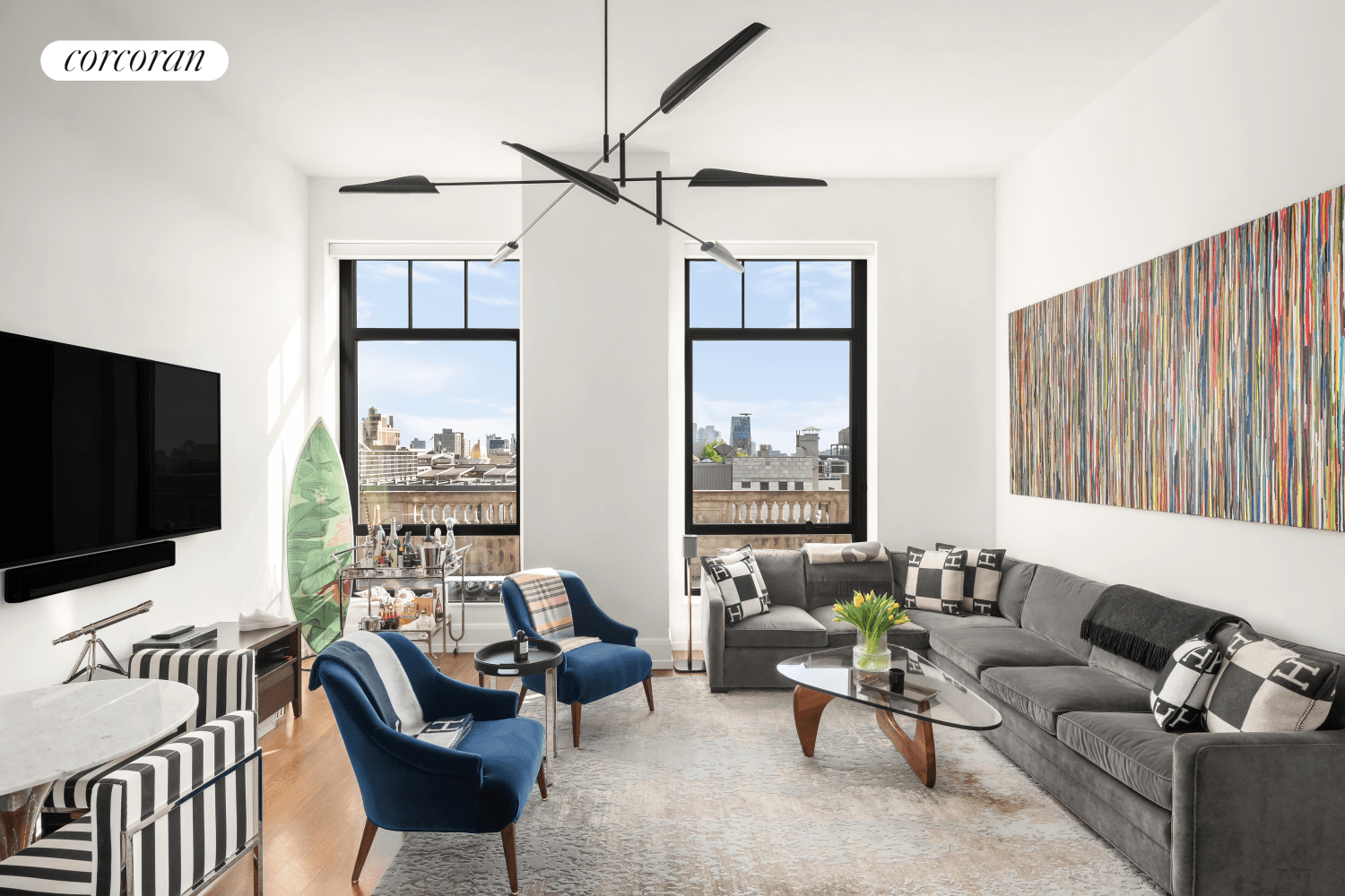 Luxury living in one of Flatiron's most prestigious buildings, 10 Madison Square West !