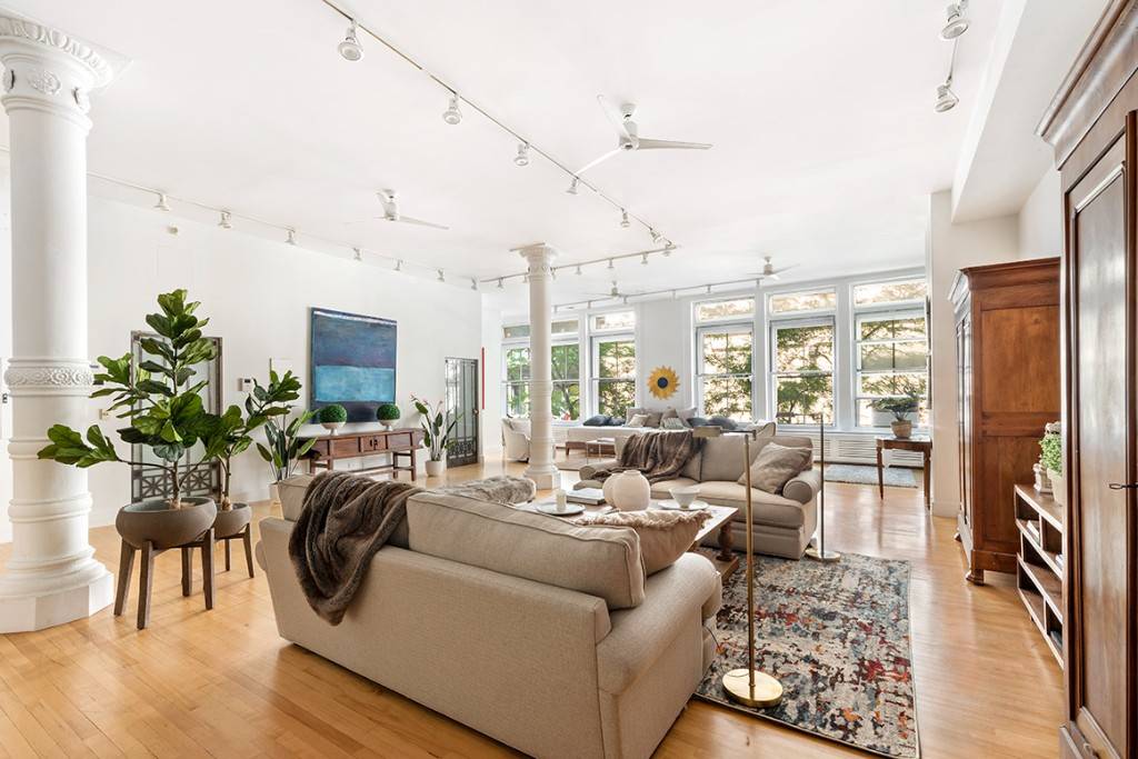! Take advantage of this special opportunity to call this furnished, 4 bedroom floor through loft your new Greenwich Village home.