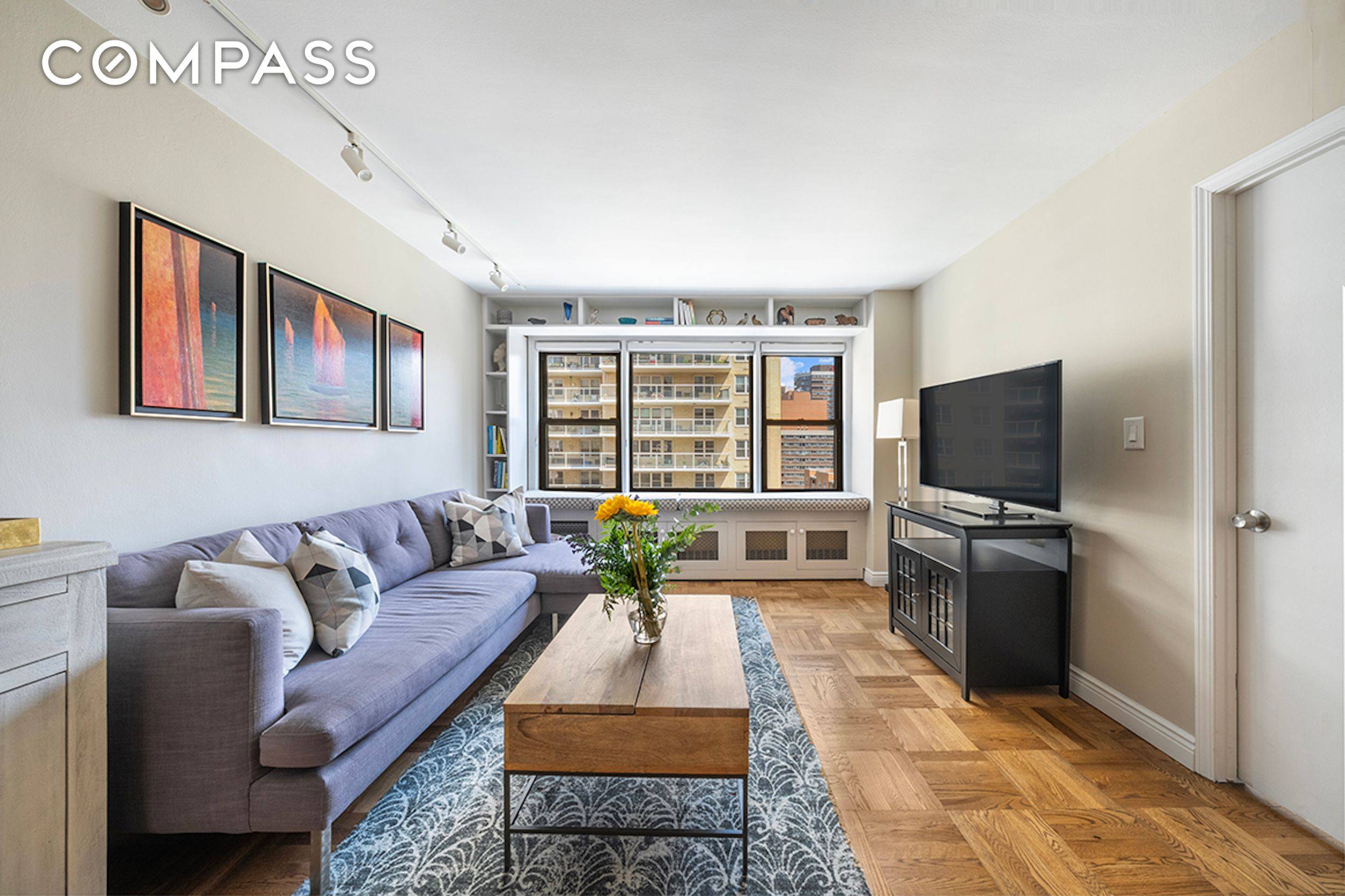 This spacious 2 bedroom apartment offers oversized windows and an abundance of natural light.