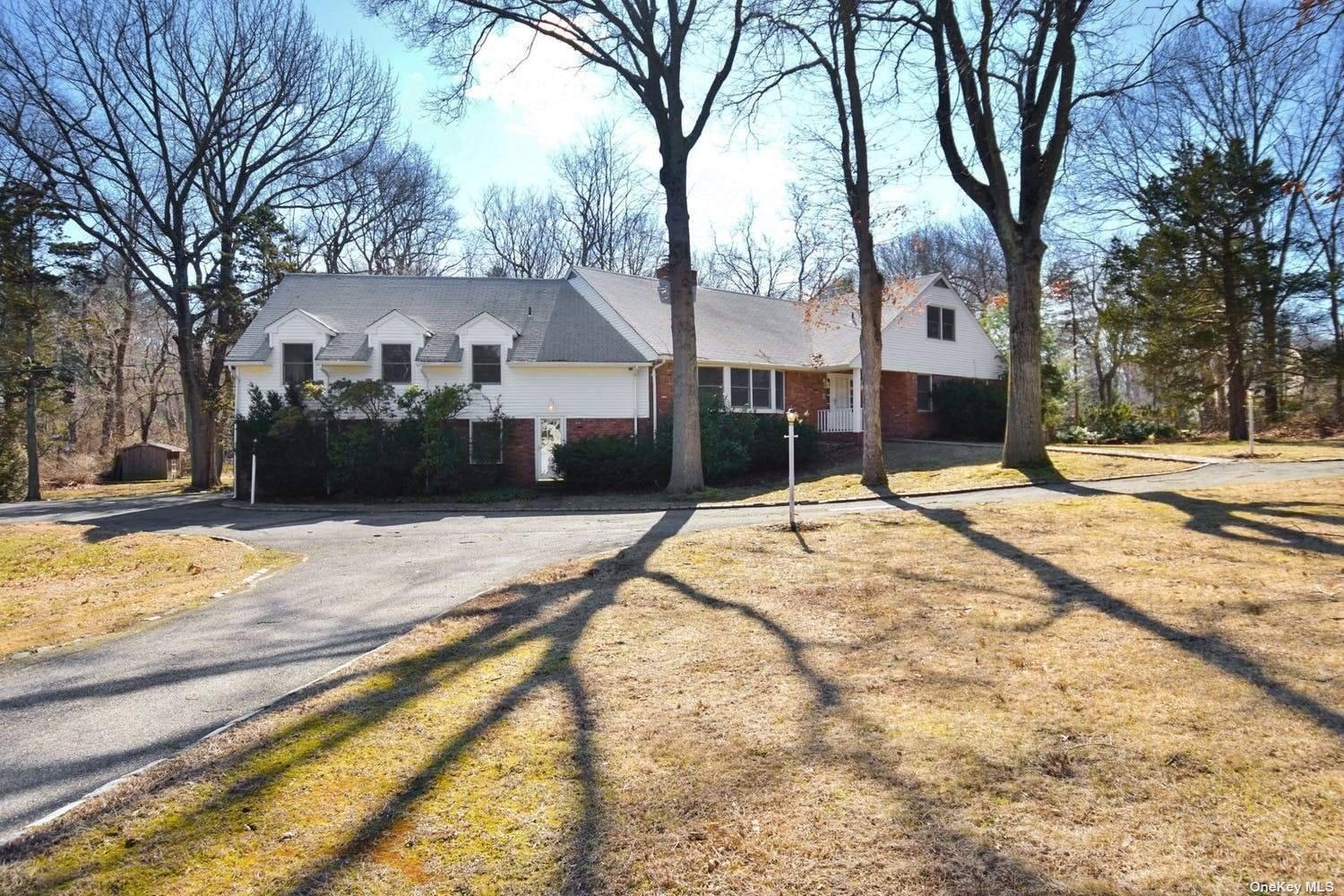 Step into this Large Home on Beautifully Private Property with Mature Trees.