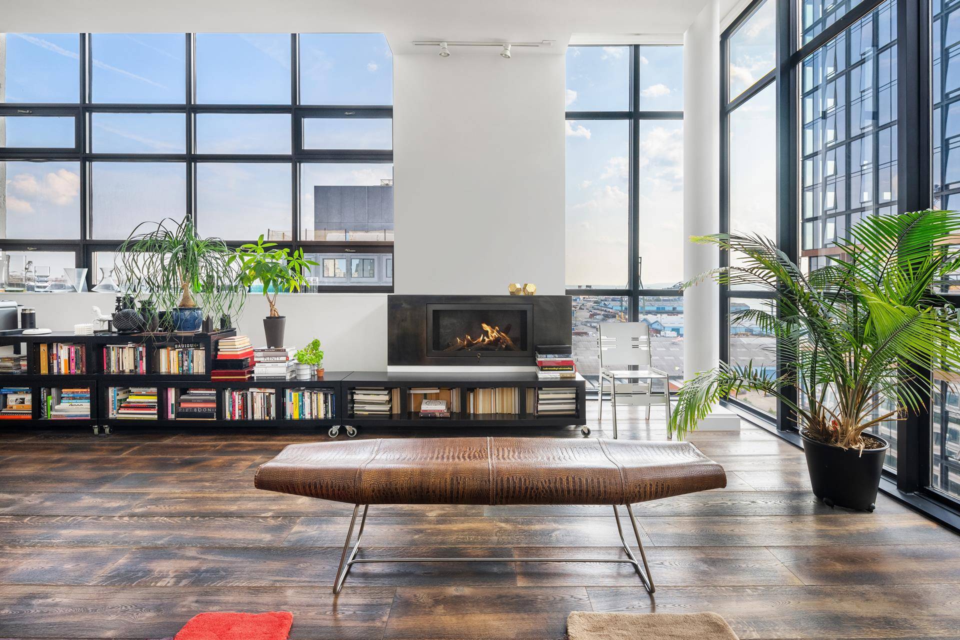 ARCHITECTURAL LUXURY IN A WATERFRONT PARK This meticulously and unconventionally designed loft with floor to ceiling glass overlooking the East River, fuses cutting edge style with sophistication and architectural detail ...