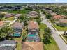 Back aerial view