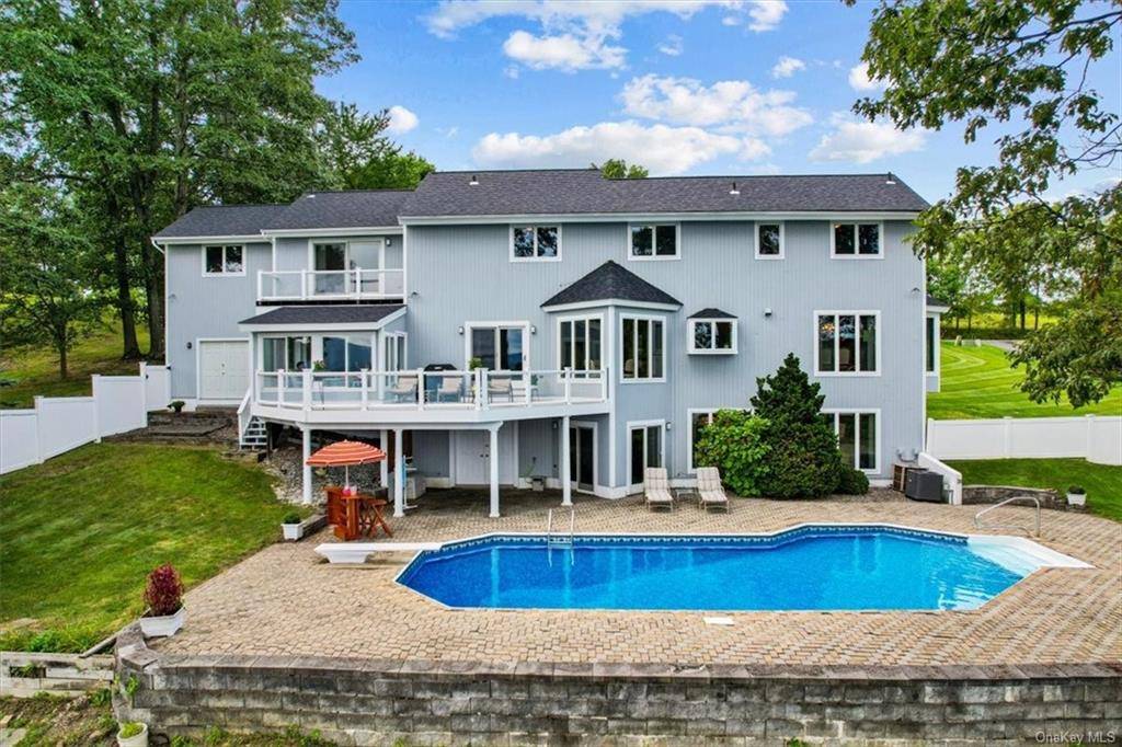 Breathtaking Hudson River and mountain views amp ; vistas can be enjoyed from all 3 levels of this spectacular Contemporary home in the Town of Newburgh !