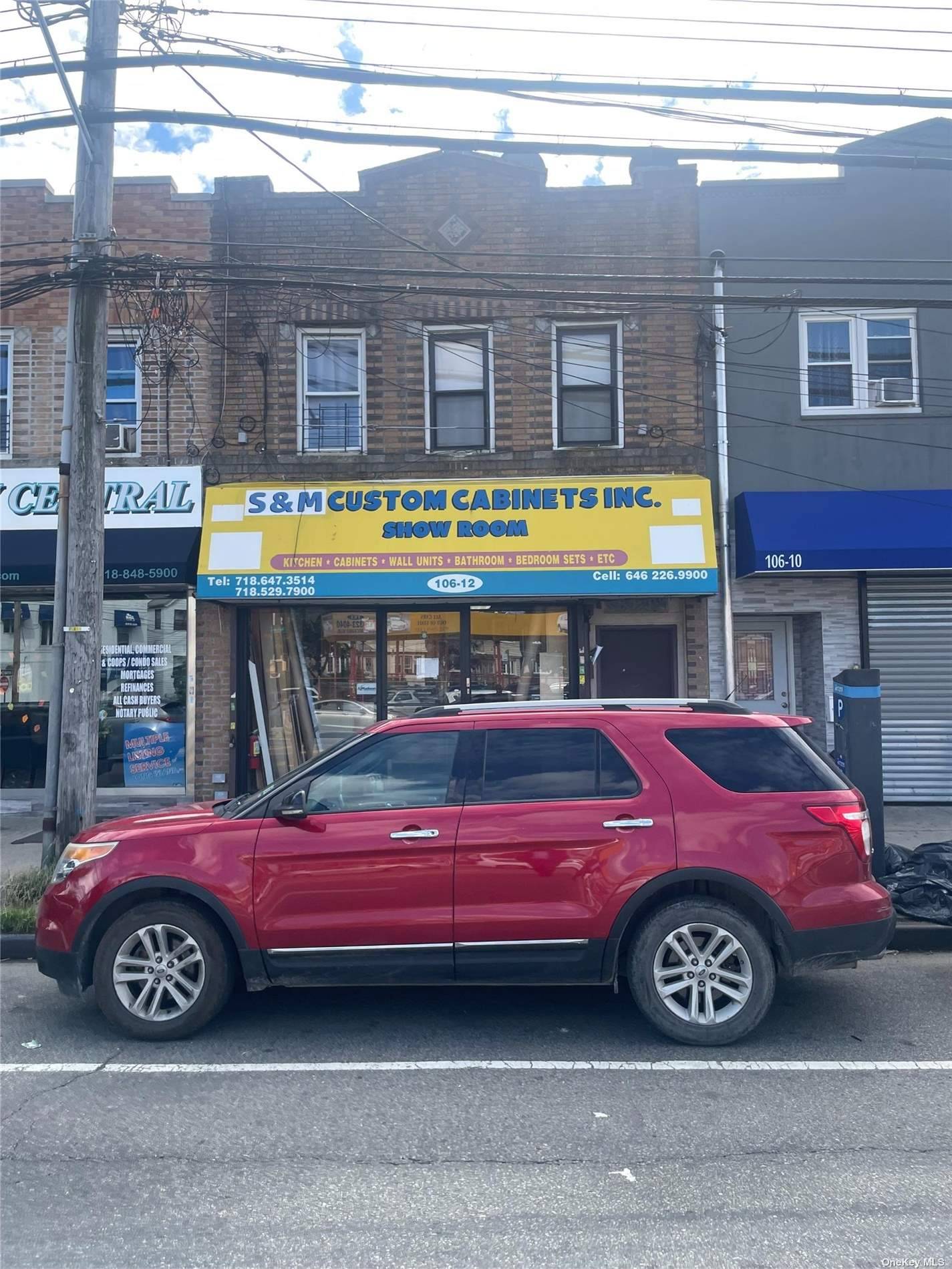 3 unit mixed use property located on busy Rockaway Parkway in Ozone Park Queens.