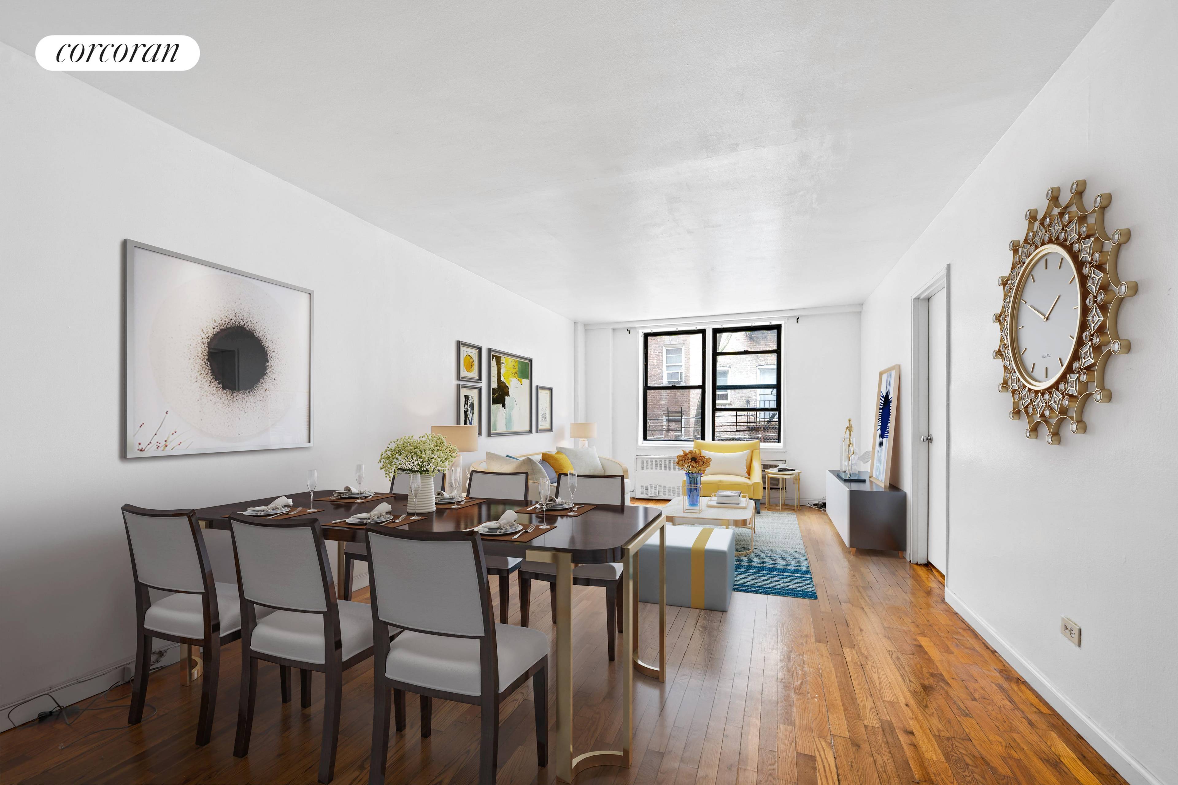 This insanely spacious two bedroom in Kensington is certainly a charmer and won't break the bank.
