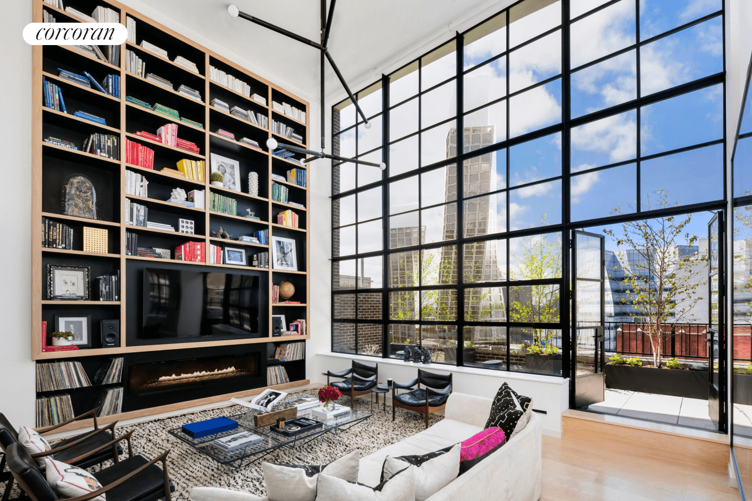 Penthouse 8 9H at 456 West 19th Street, where simplicity meets industrial elegance.