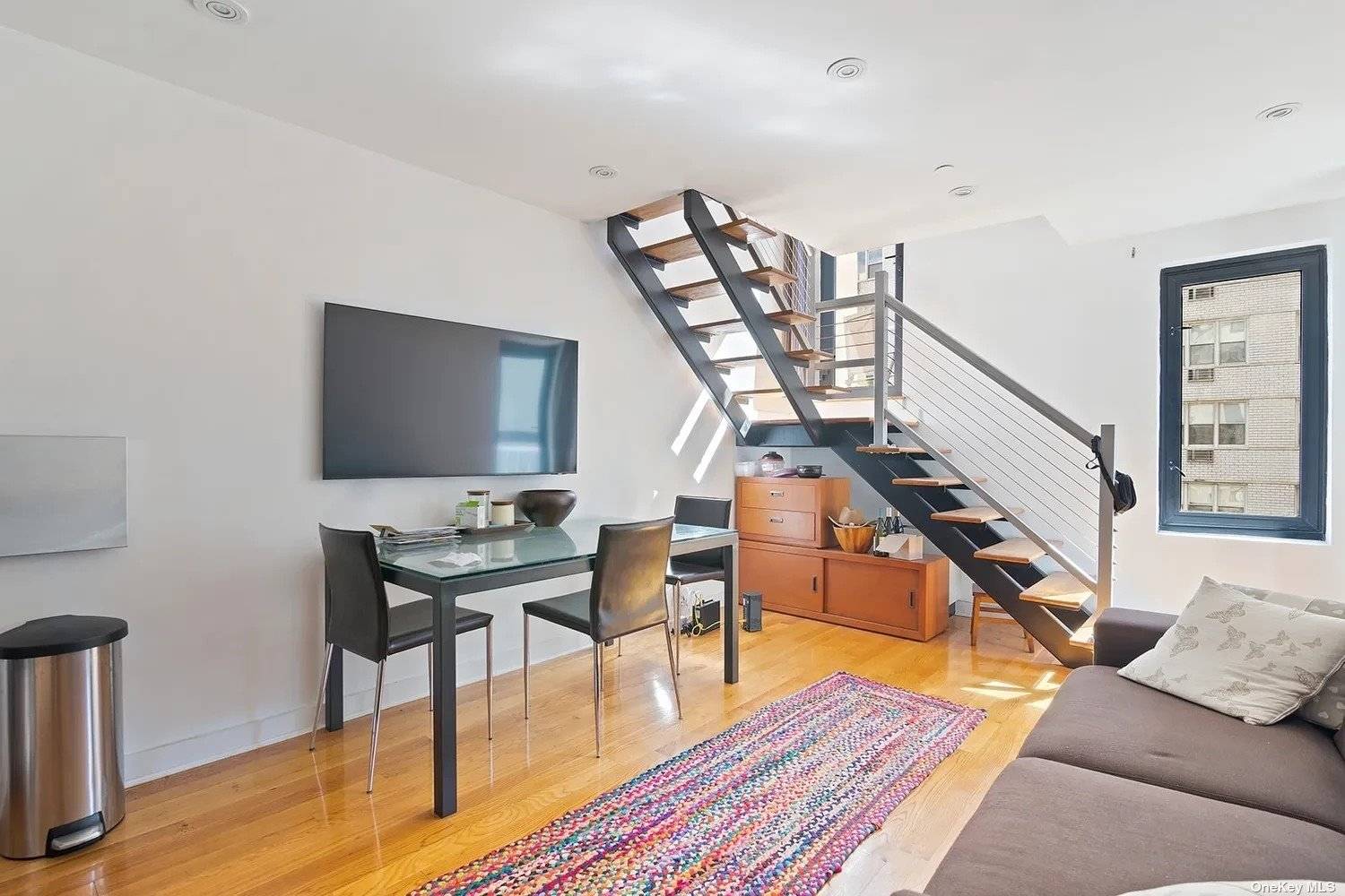 Sunny, south facing one bedroom, one and a half bathroom duplex apartment with two outdoor spaces located in the heart of the Upper East Side.