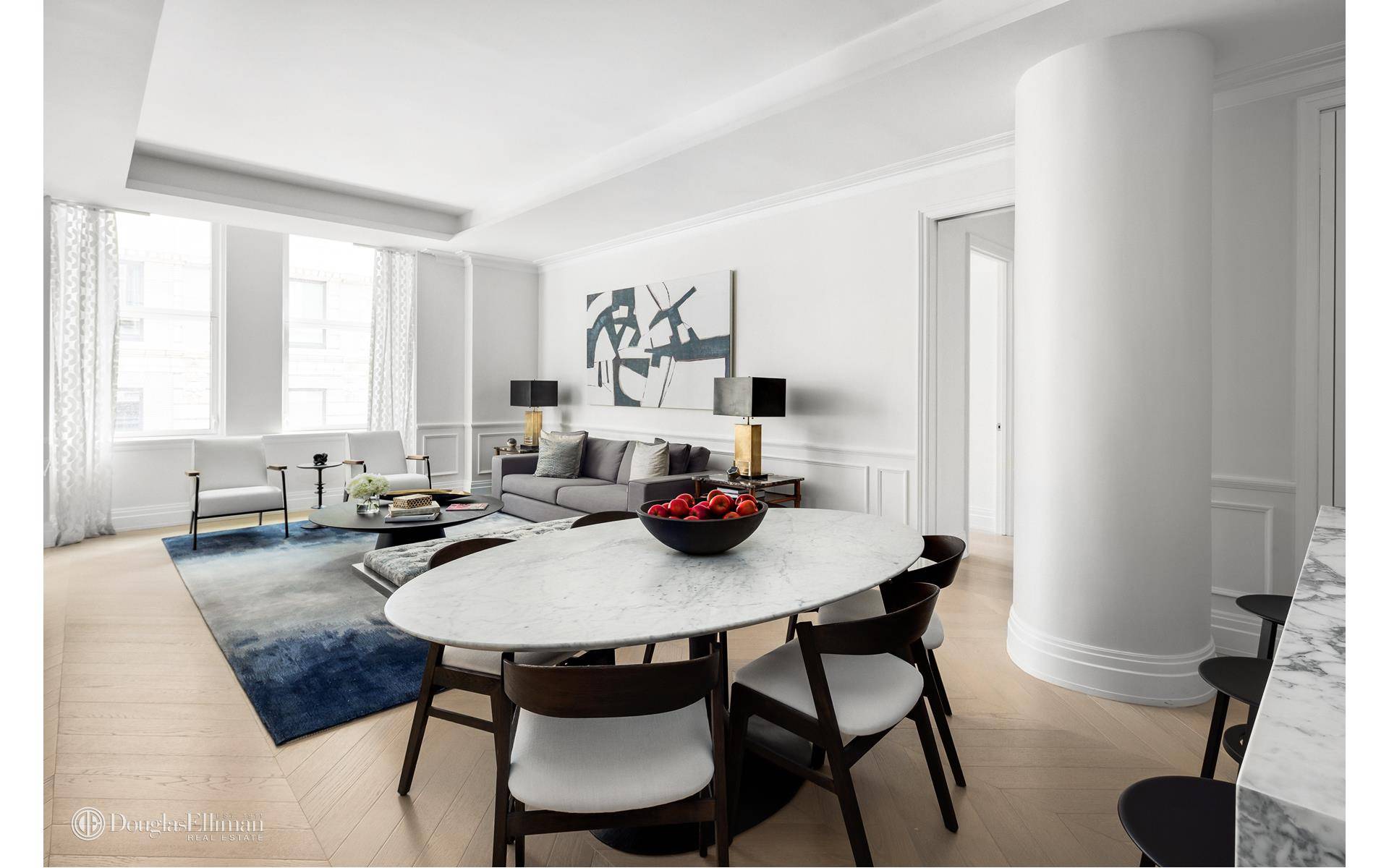 Paying homage to the most coveted elements of an architectural masterpiece at 108 Leonard, ornamental majesty and historic provenance are leveraged anew with fresh modern forms and contemporary design priorities.