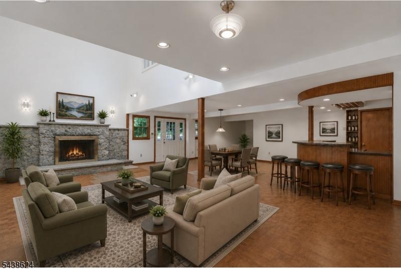 Great Room -Virtual staged