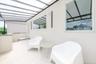 View of patio / terrace with a pergola