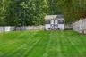 Spacious backyard