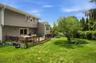 Large private backyard