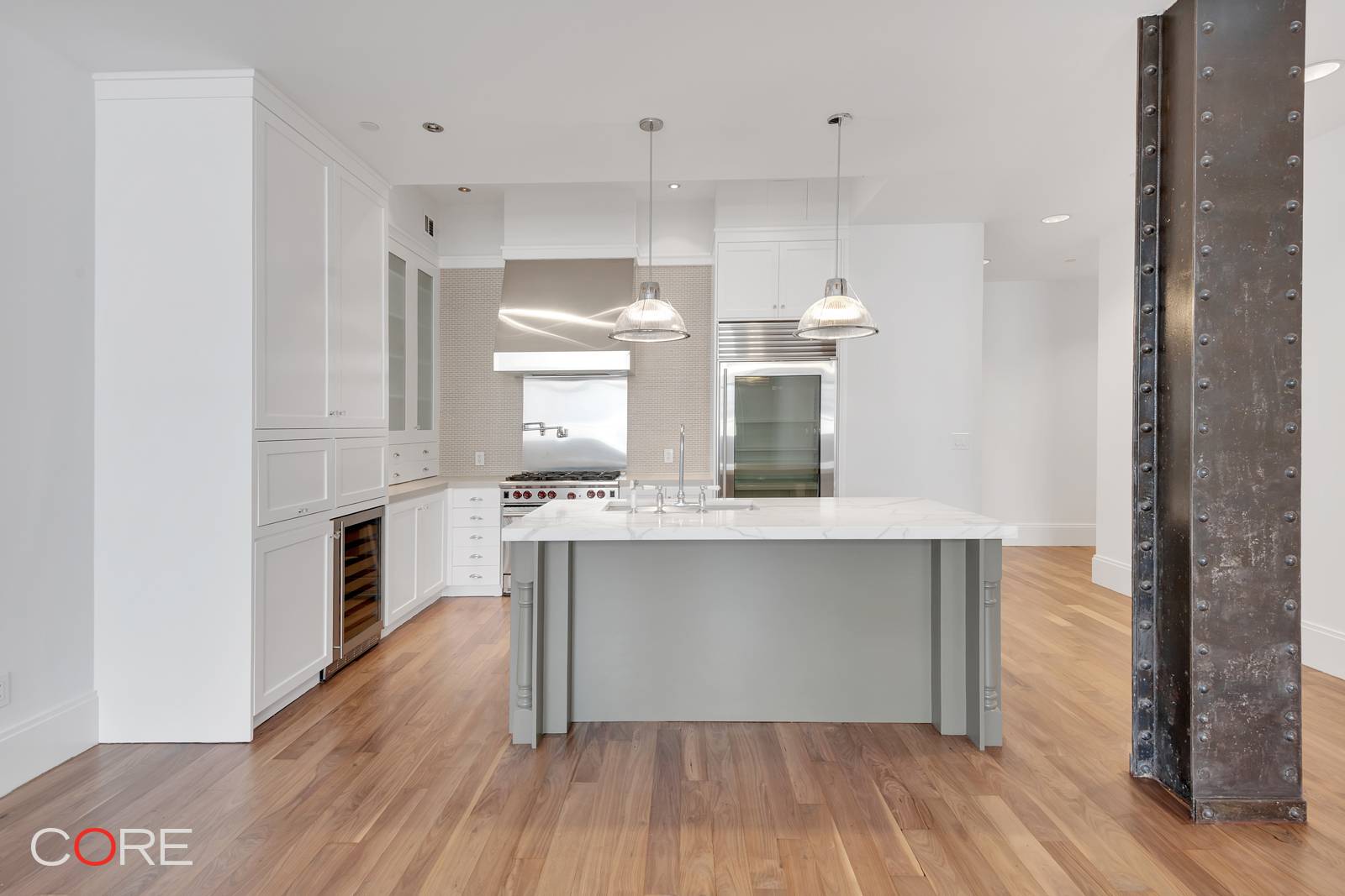 Welcome to Residence 9D at 141 Fifth Avenue, a spacious two bedroom, two and a half bathroom loft that seamlessly blends prewar grandeur with modern, top of the line finishes ...